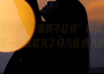 “黑料不打烊”网站，真没想到一休息就充了好几百条八卦…