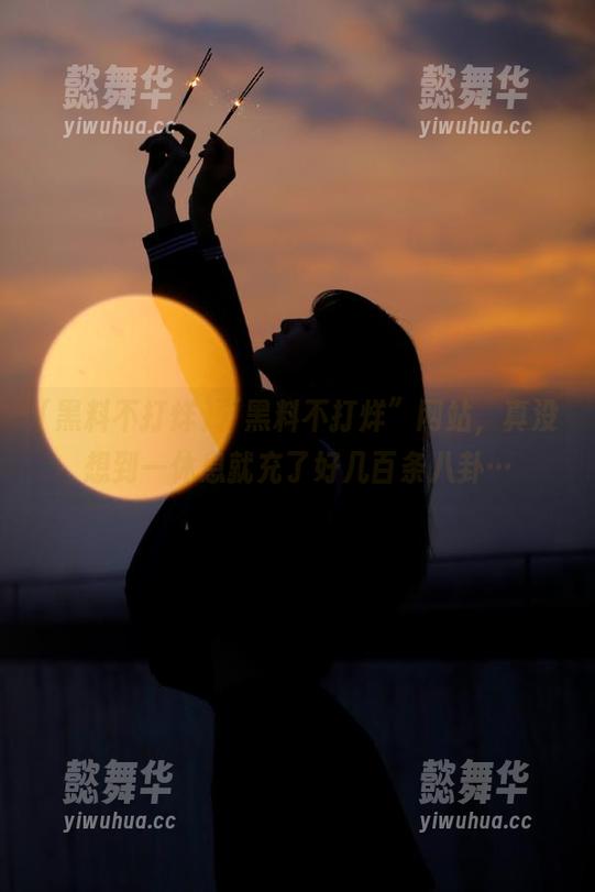 “黑料不打烊”网站，真没想到一休息就充了好几百条八卦…